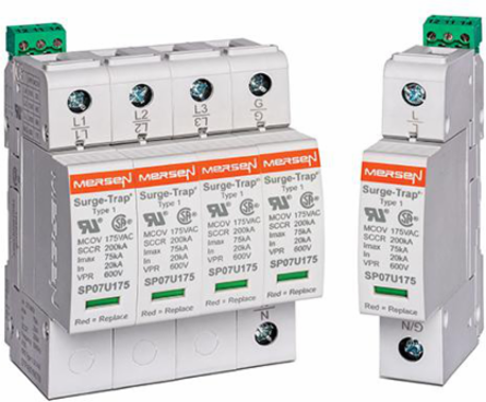 SPD - Plugable STP Series 208Y/120V L-L VPR 1200V L-L MCOV 360V 50 kA 2P Micro