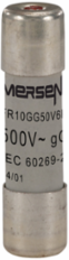 Cylindrical Fuse-Link gG 500V 10x38 Inch 6 A with Indicator, Ceramic Body