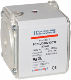 Protistor® 73 Size aR 1250 A 900 VAC Ultra Fast Acting Fuse-Link