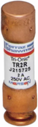 Fuse Tri-Onic 250V 2A Time-Delay Class RK5 with Copper Ferrule Terminal