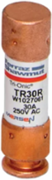 Fuse Tri-Onic® 250V 30A Time-Delay Class RK5, 0.56 Inch Diameter, 2 Inch Length