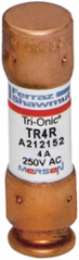 Fuse Tri-Onic® 250V 4A Class RK5 Time-Delay, 0.56 Inch Diameter, PolyTube Body