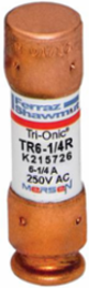Fuse Tri-Onic® 250V 6.25A Time-Delay Class RK5, 2 Inch Length, 0.56 Inch Diameter