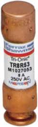 Fuse Tri-Onic® 250V 8A Time-Delay Class RK5 - 200 kA Breaking Capacity, Clip Mount