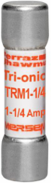 Fuse Tri-Onic® 250V Time-Delay Midget Fuse 1.25A, 1-1/2" x 13/32" Dimensions