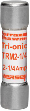 Fuse Tri-Onic® Time-Delay Midget 250V 2.25A, 1-1/2 Inch x 13/32 Inch