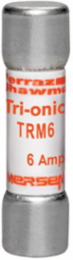 Fuse Tri-Onic 250V 6A Time-Delay Midget - 1-1/2 Inch x 13/32 Inch Dimensions