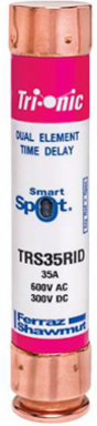 Fuse Tri-Onic 600V 35A Time-Delay Class RK5 with SmartSpot Indicator