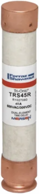 Fuse Tri-Onic 600V 45A Time-Delay Class RK5, Copper, 5.5 Inch Length