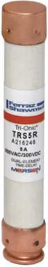 Fuse Tri-Onic Class RK5 600V 5A Time-Delay with PolyTube Body