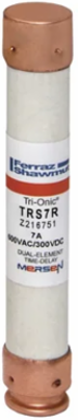 Fuse Tri-Onic® 600V 7A Time-Delay Class RK5, 0.81 Inch Diameter, 5 Inch Length
