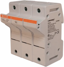 UltraSafe Fuse Holder 600V 30A 3-pole DIN Rail Mount