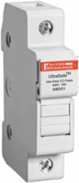 UltraSafe™ 600V 30A Class CC Fuse Holder 1-pole, DIN Rail Mounting, IP20
