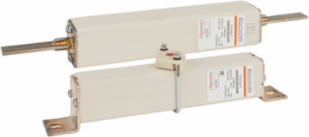 Square Body High-Speed Fuse Protistor® Size 300 gR (gRC) 2000VDC IEC 63A With Striker L Brackets