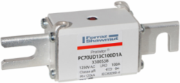 Protistor 70 Size aR Fuse-Link 100 A 1250 V AC, Ultra-Fast Acting