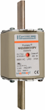 Protistor NH2 Fuse-Link 690VAC, 315A, Ultra Fast Acting, Ceramic Body