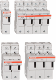 Modulostar® 2-Pole Modular Fuse Holder 14x51, 50A, IP20, DIN Rail Mounting
