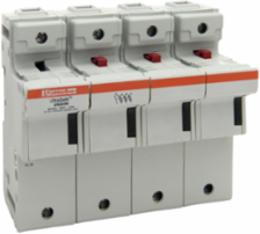 UltraSafe™ Modular Fuse Holder, 3-Pole, 22x58, IP20, DIN Rail Mounting
