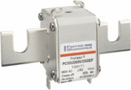 Protistor aR Ultra-Fast Blade Fuse, 32 Amp, 690V/700V, 550A Rating, Silver-Plated