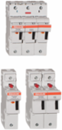 Fuse Holder UltraSafe™ 800VAC 1000VDC UL Fuse size 14x51 3-Pole+N Microswitch Pressure Plate IP20