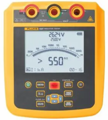 FLUKE-1537,2500V ADVANCED INSULATION TESTER