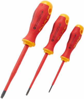Fluke slotted insulated screwdrivers ISLS8