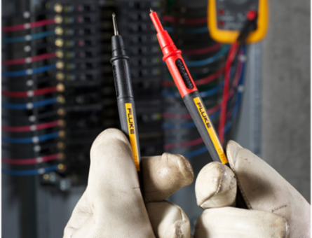 Fluke TL175 TWISTGUARDTM TEST LEADS 2MM DIA PROBE TIPS