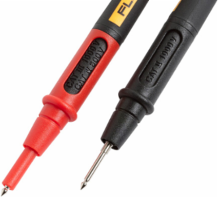 Fluke TL175 TWISTGUARDTM TEST LEADS 2MM DIA PROBE TIPS