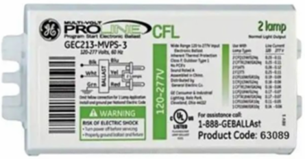 Electronic CFL Ballasts 13-26W