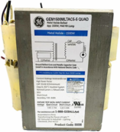 Magnetic Metal Halide Ballast
