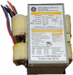 Magnetic Metal Halide Ballasts