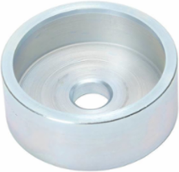2-1/2 Inch Knockout Die for Stainless Steel, Punching Capacity Up to 10 Gauge