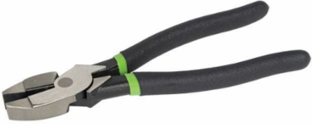 8 Inch Dipped Grip High-Leverage Side-Cutting Pliers, Chrome Vanadium Steel