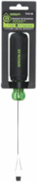 Heavy Duty Flat Blade Screwdriver 5/16 Inch Tip, 6 Inch Shank Length, Soft Grip