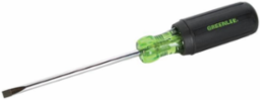 Heavy Duty Flat Blade Screwdriver, 3/16 Inch Tip, 4 Inch Shank Length