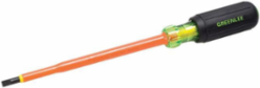 Heavy Duty Insulated Screwdriver, Cabinet Tip 3/16 Inch x 6 Inch, 1000V AC