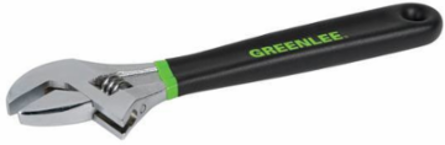 Adjustable Wrench 10 Inch, Double Dipped Vinyl Handle, Heavy Duty Construction