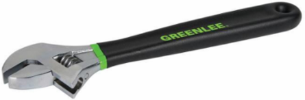 Heavy Duty Adjustable Wrench 12 Inch with Double Dipped Vinyl Handle