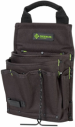 7-Pocket Tool Caddy, Cordura Fabric, 8 Inch Width, 11 Inch Length, 4 Inch Depth