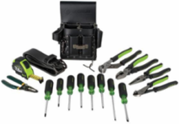 Electrician's Metric Tool Kit, 16-Piece with 25' Tape Measure and 9" Pliers
