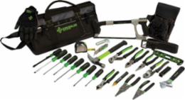 20 Inch Heavy-Duty Multi-Pocket Tool Bag with 28-Piece Electricians Toolkit