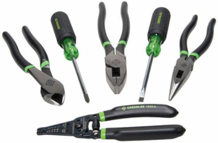 Apprentice 6-Piece Hand Tool Kit, 15.3 x 14.6 x 1.8 Inch, Taiwan