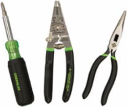 Basic Wiring Kit, 3-Piece with Stainless Steel Wire Stripper & 6-in-1 Multi-Tool