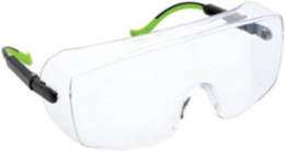 Over-Wrap Clear Safety Glasses - ANSI Compliant, Fits Over Prescription Glasses