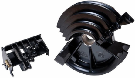 PVC Rigid Shoe Group for 854DX, Bends 1/2" to 2"