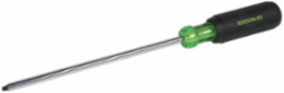 Square-Recess Tip Driver #3 x 8 Inch, Soft Cushioned Grip, Chrome Plated
