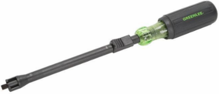 Screw-Holding Screwdriver 1/4 Inch x 7 Inch, Heavy Duty, Slotted Tip
