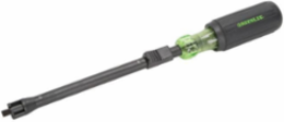 Screw-Holding Screwdriver 1/4 Inch x 7 Inch, Heavy Duty, Slotted Tip