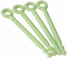 CableCaster® Replacement Darts - Aerodynamic Glow-in-the-Dark, Pack of Four