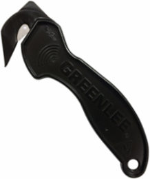 Film Cutter 6-3/4 Inch Length, Lightweight ABS Plastic, Recessed Blade